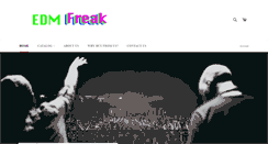 Desktop Screenshot of edmfreak.com